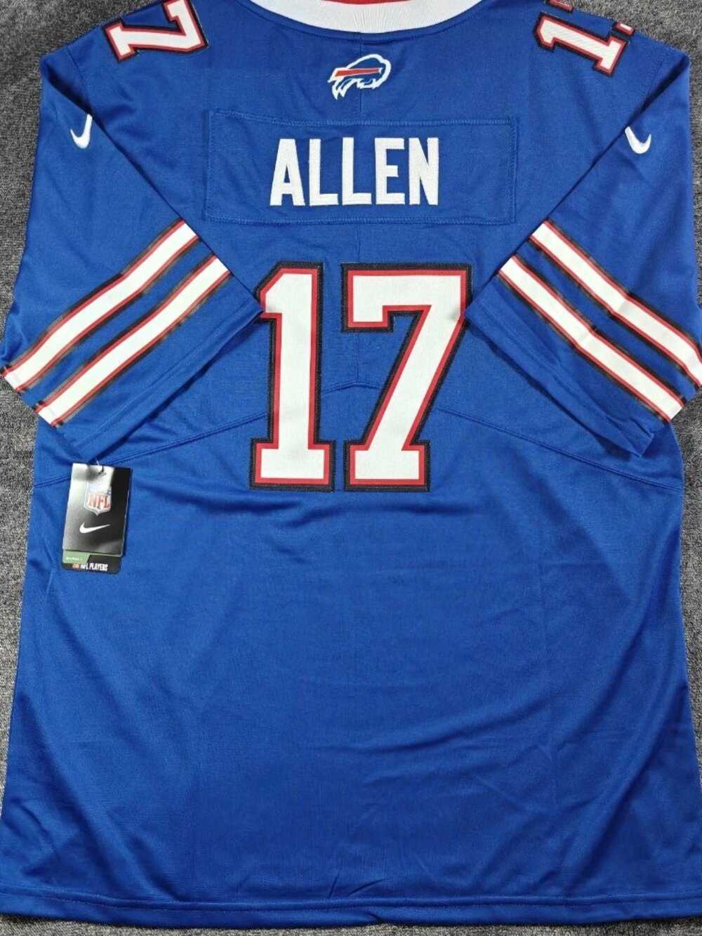 Josh Allen Vapor Stitched Royal Jersey Blue